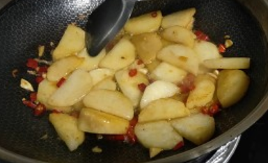 醋溜山药的做法