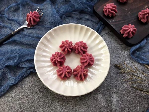 紫薯曲奇小饼干