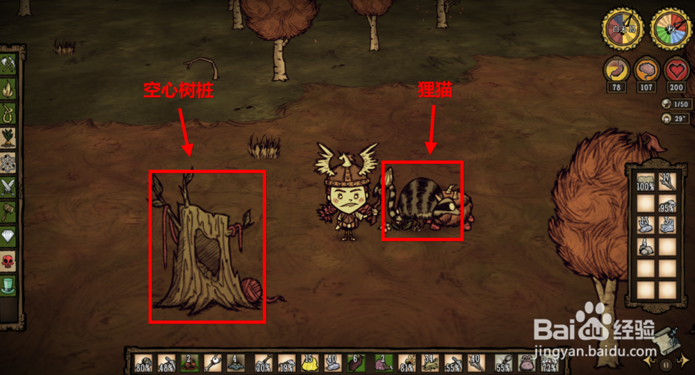 饥荒狸猫有什么用 饥荒空心树桩有什么用