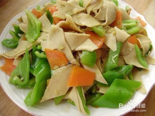 炒干豆腐的做法