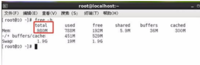 linux查看内存大小