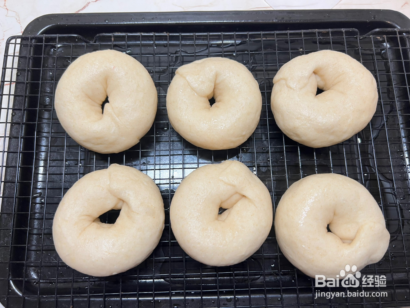 芝士鸡腿贝果的做法