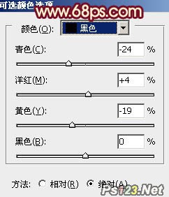 怎样用PS调出树林美女图片甜美的青绿色