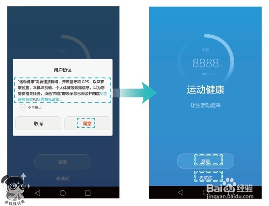 华为G9青春版运动健康/计步/健康数据/医疗服务
