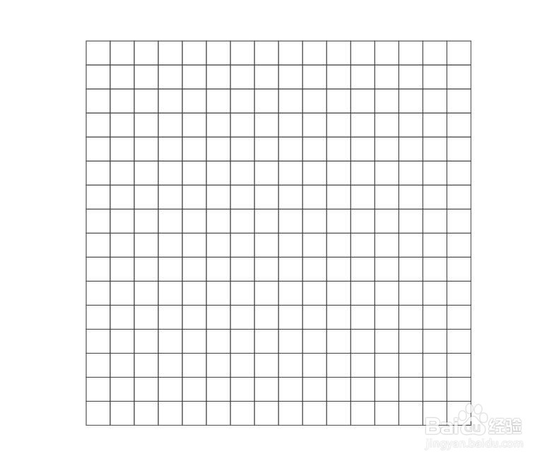 CorelDRAW中如何使用图纸工具做出规则的图形