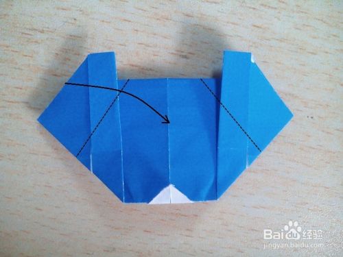 蓝胖子——哆啦A梦的折纸教程