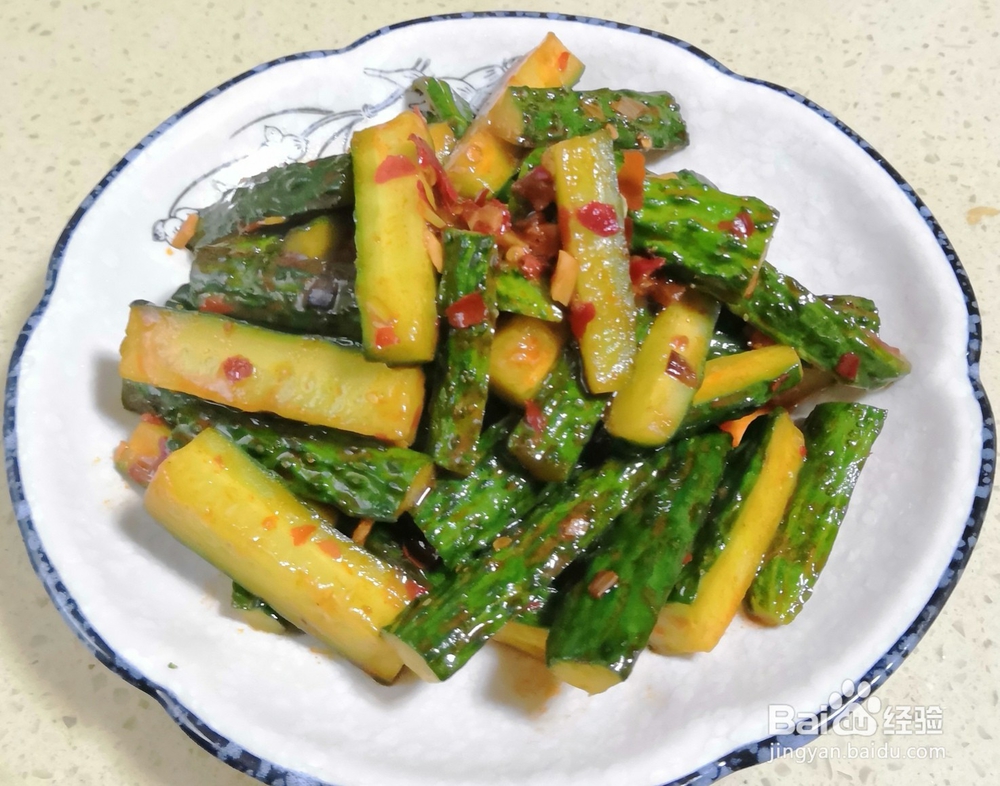 瘦身美食香辣黄瓜的做法