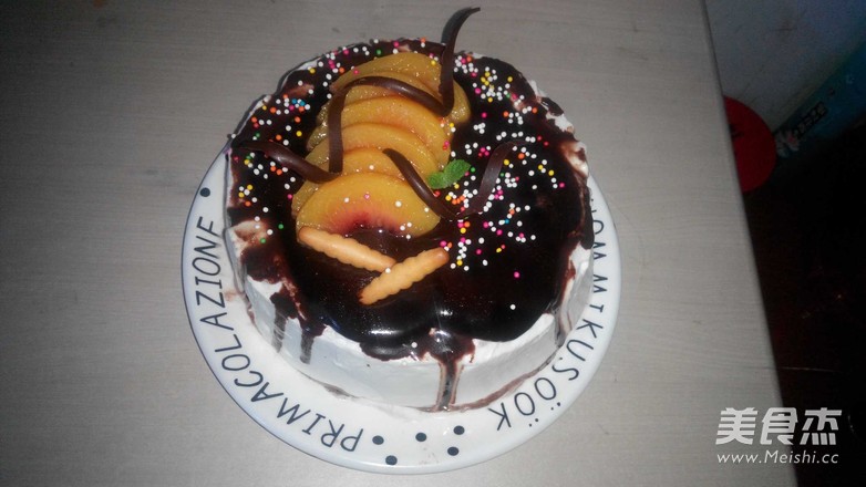 巧克力淋面蛋糕