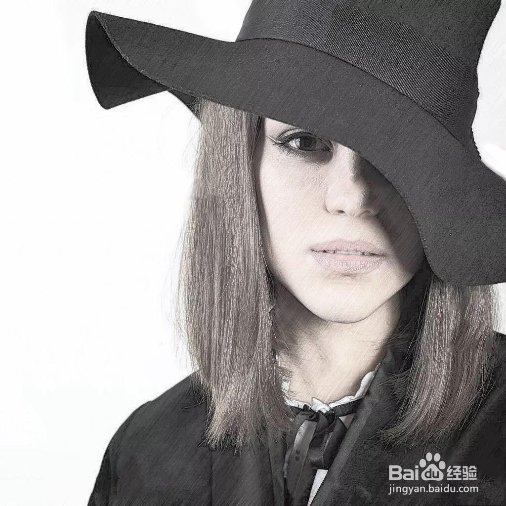 如何使用PS将照片转素描