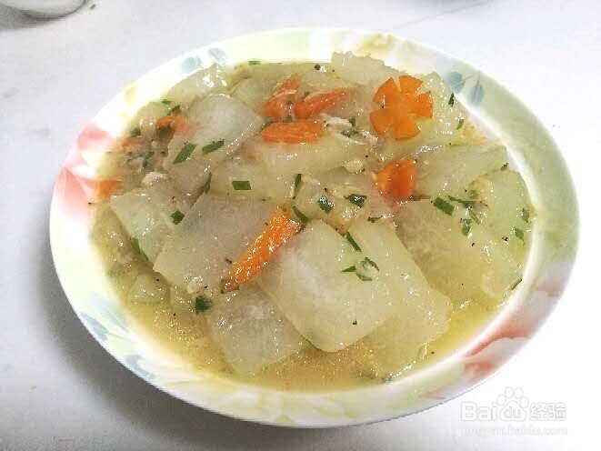 苗府家常烧冬瓜的做法