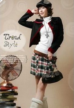 都市个性女郎秋冬时尚搭配