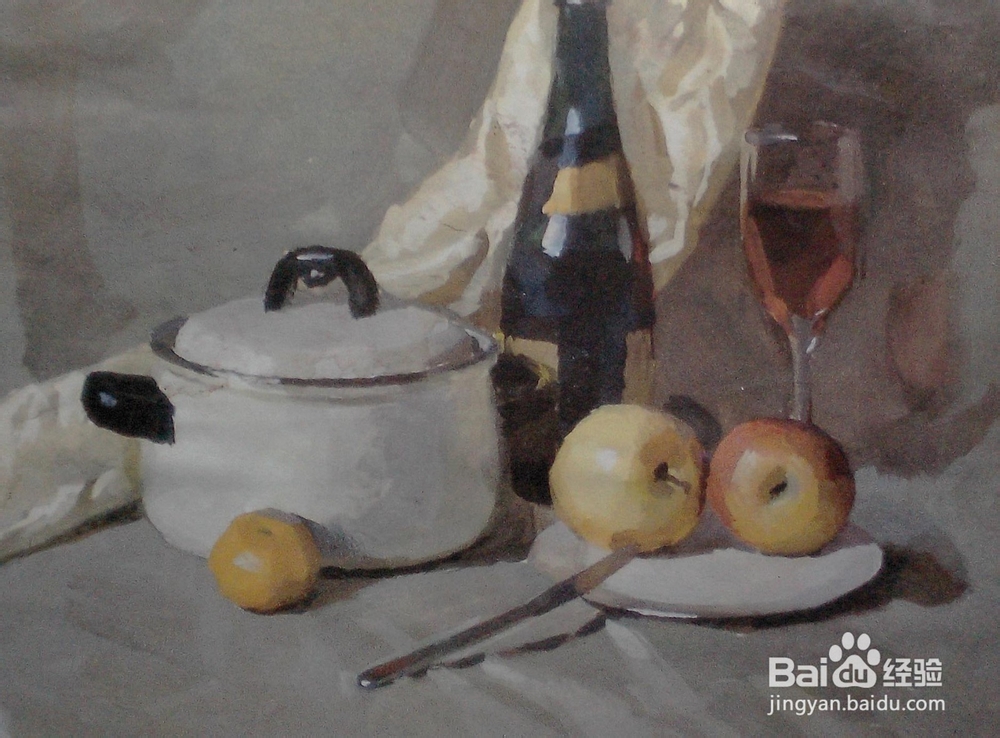 如何一步一步地画好水粉画