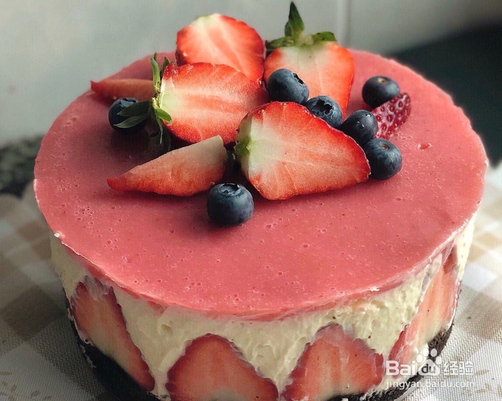 如何做好草莓酸奶慕斯蛋糕