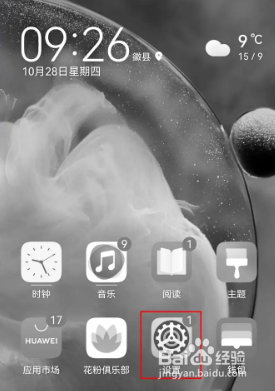 华为mate40手机变成了黑白屏怎么办