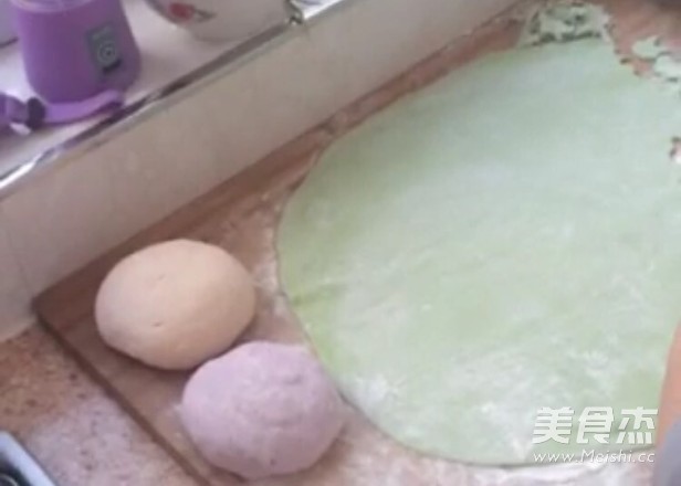 蔬菜卡通面的做法