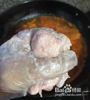 养生食补番茄丸子汤(Q弹小丸子)的做法
