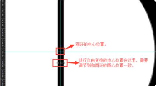 PS里圆圈怎么平均分成5份