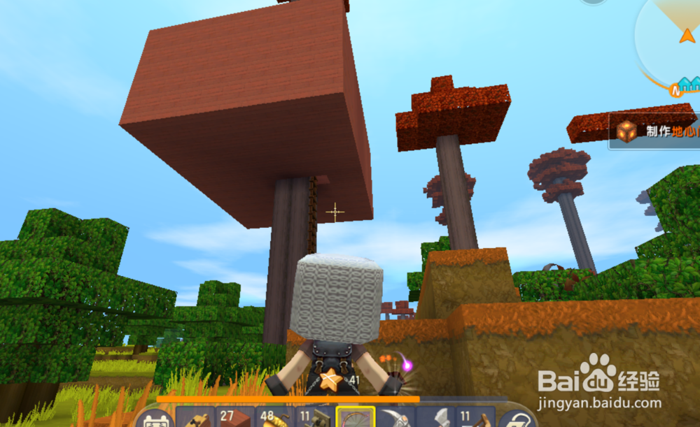 迷你世界的树屋咋做法