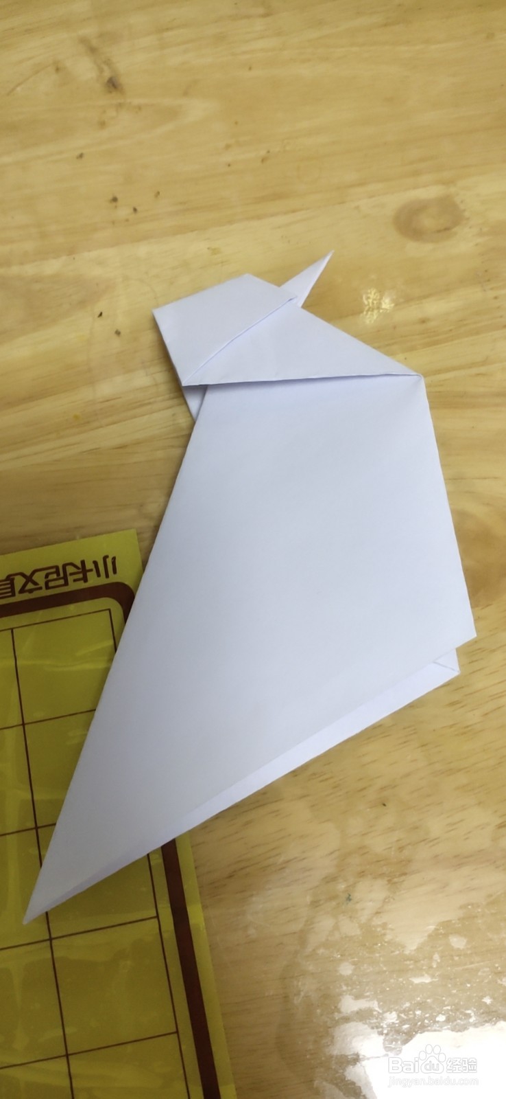 如何叠一只小黄鸡?