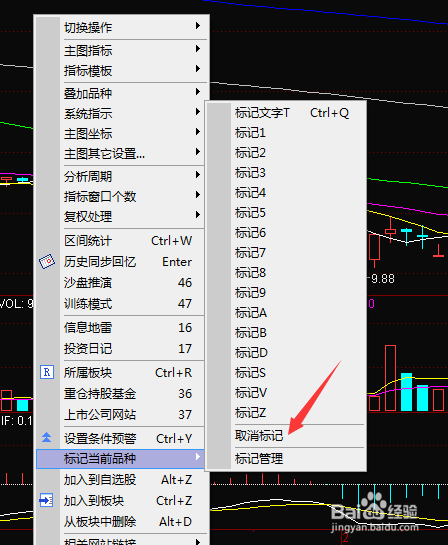 通达信如何对特殊的股票做标记