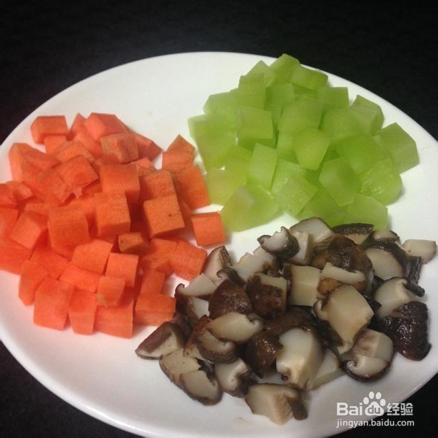 非常简单的肉丁花生米