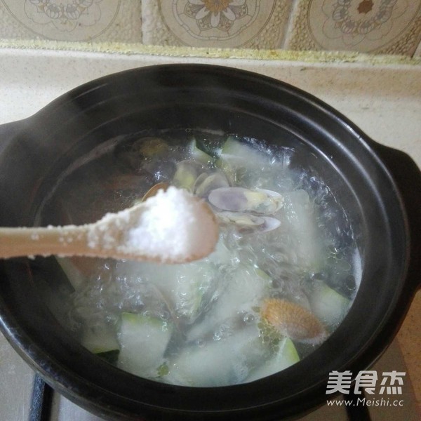 花蛤冬瓜汤的做法