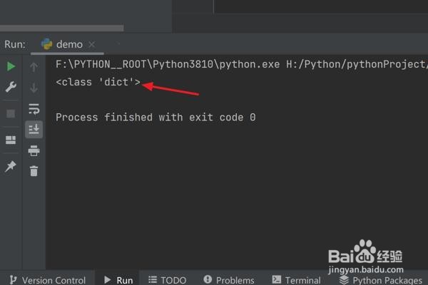 怎么在Python中查看字典变量类型