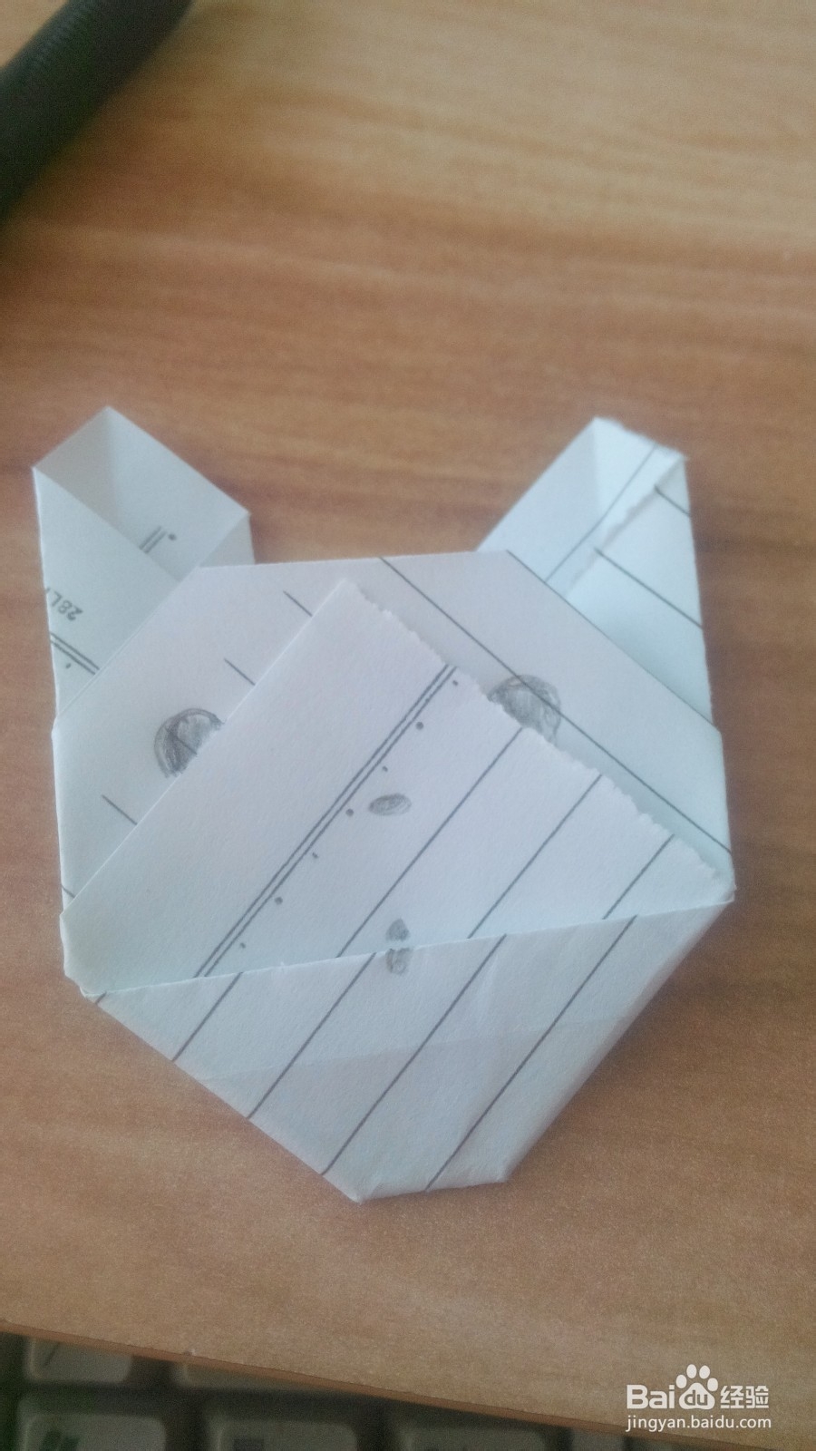 可爱的小熊折纸