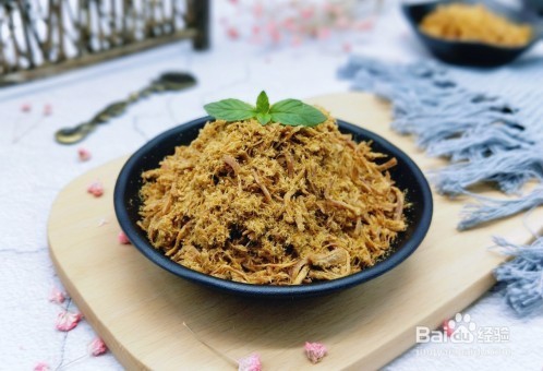 面包机版零添加肉松怎么做好吃？