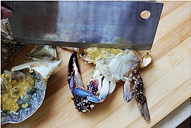 豉香梭蟹炒年糕