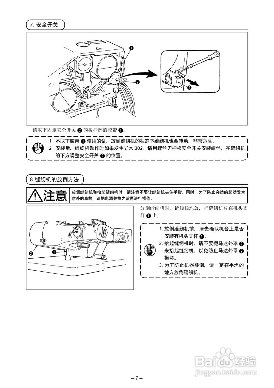 LK-1900A高速电子加固缝纫机使用说明书:[1]
