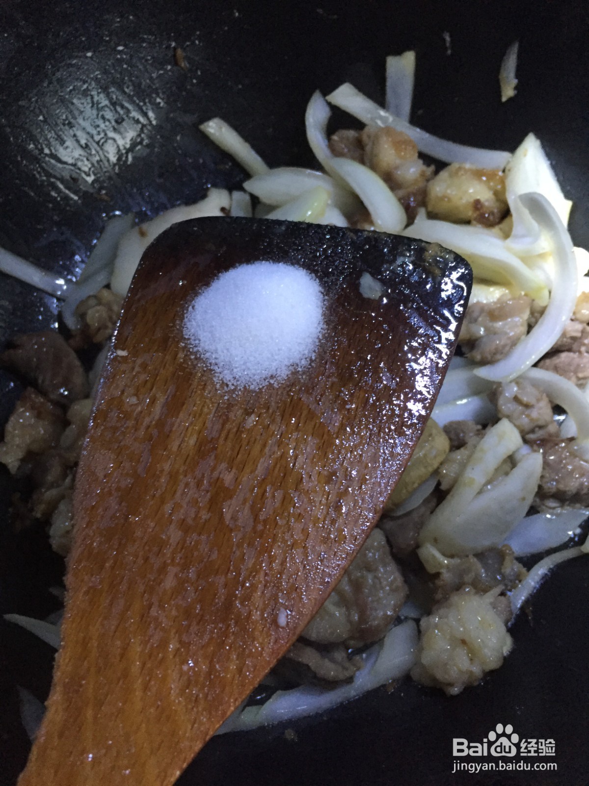 椰子洋葱烧猪肉