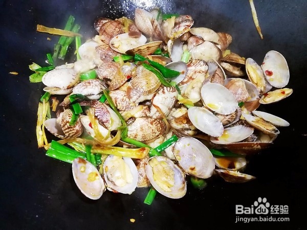 比饭店还好吃的爆炒花甲