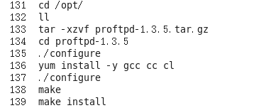 linux常用软件安装：[3]ftp软件
