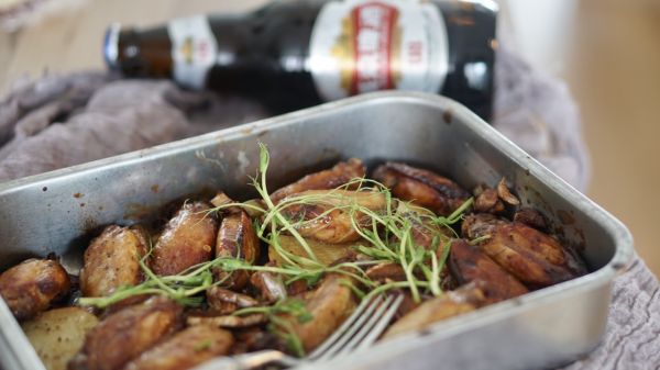 啤酒土豆烤鸡翅