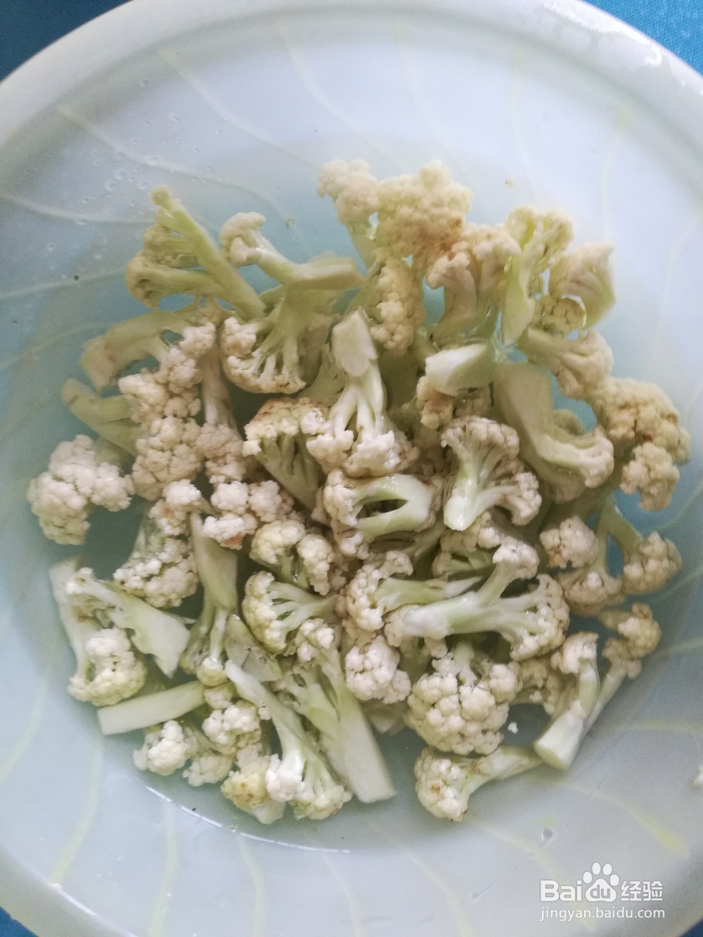 美味的五花肉炒菜花