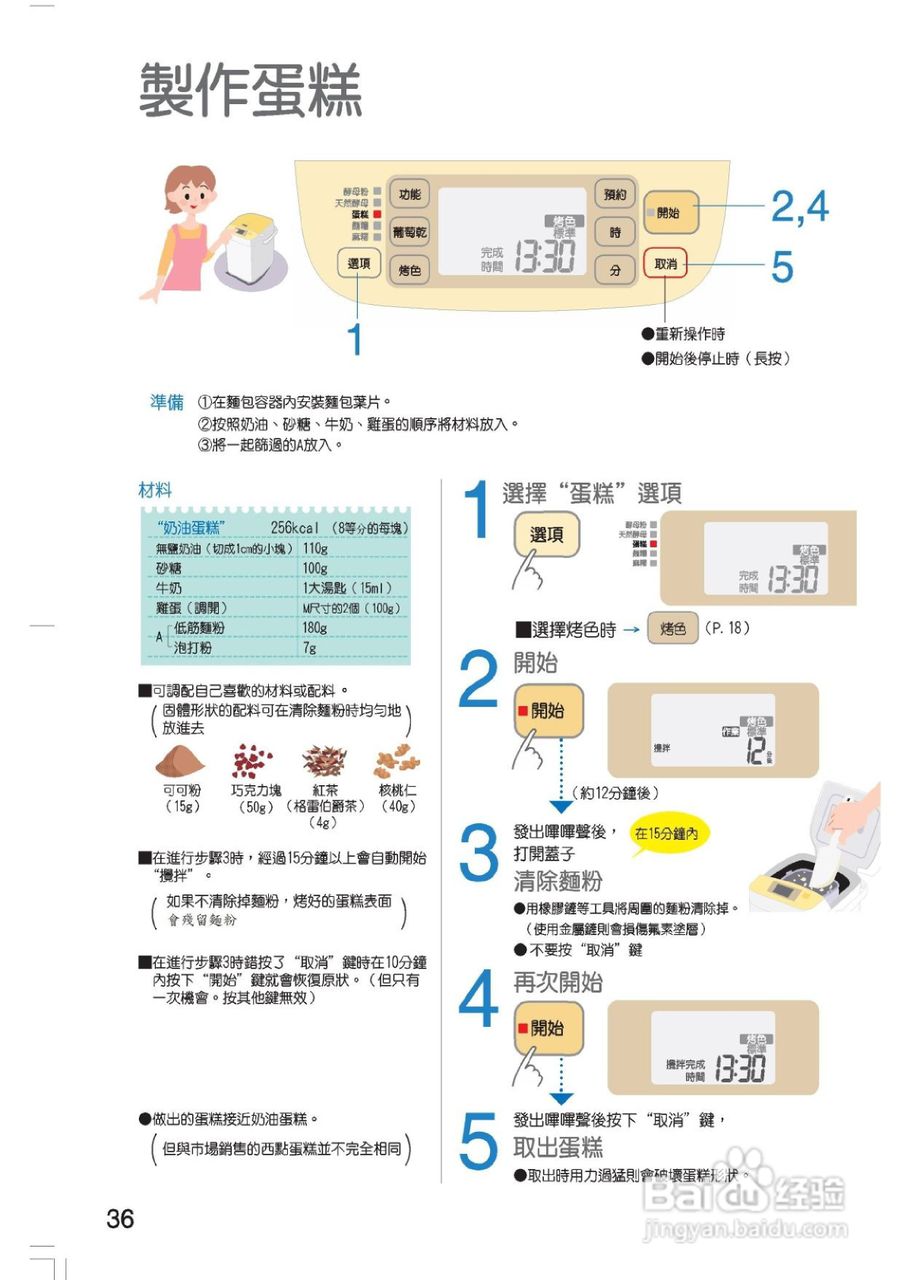 松下SD-BM101制面包机使用说明书:[1]