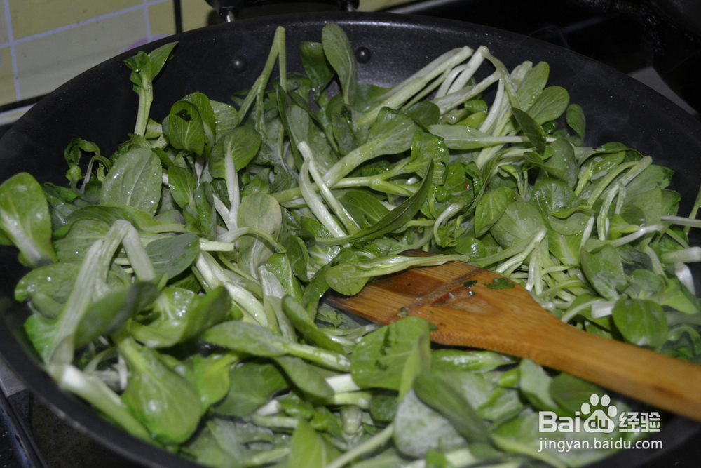 爆炒自家小青菜