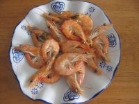 营养丰富的白灼虾