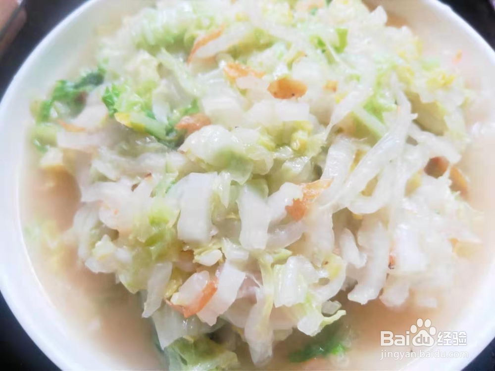 虾皮炝大白菜---养生菜系列