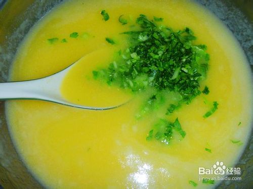 【鲁菜】农家早点粥汤---蔬菜玉米糊