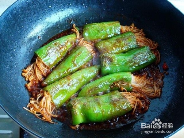 教你做虎皮金针菇