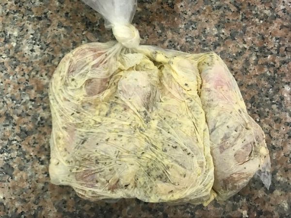 圣诞节餐桌必备 香草烤鸡腿