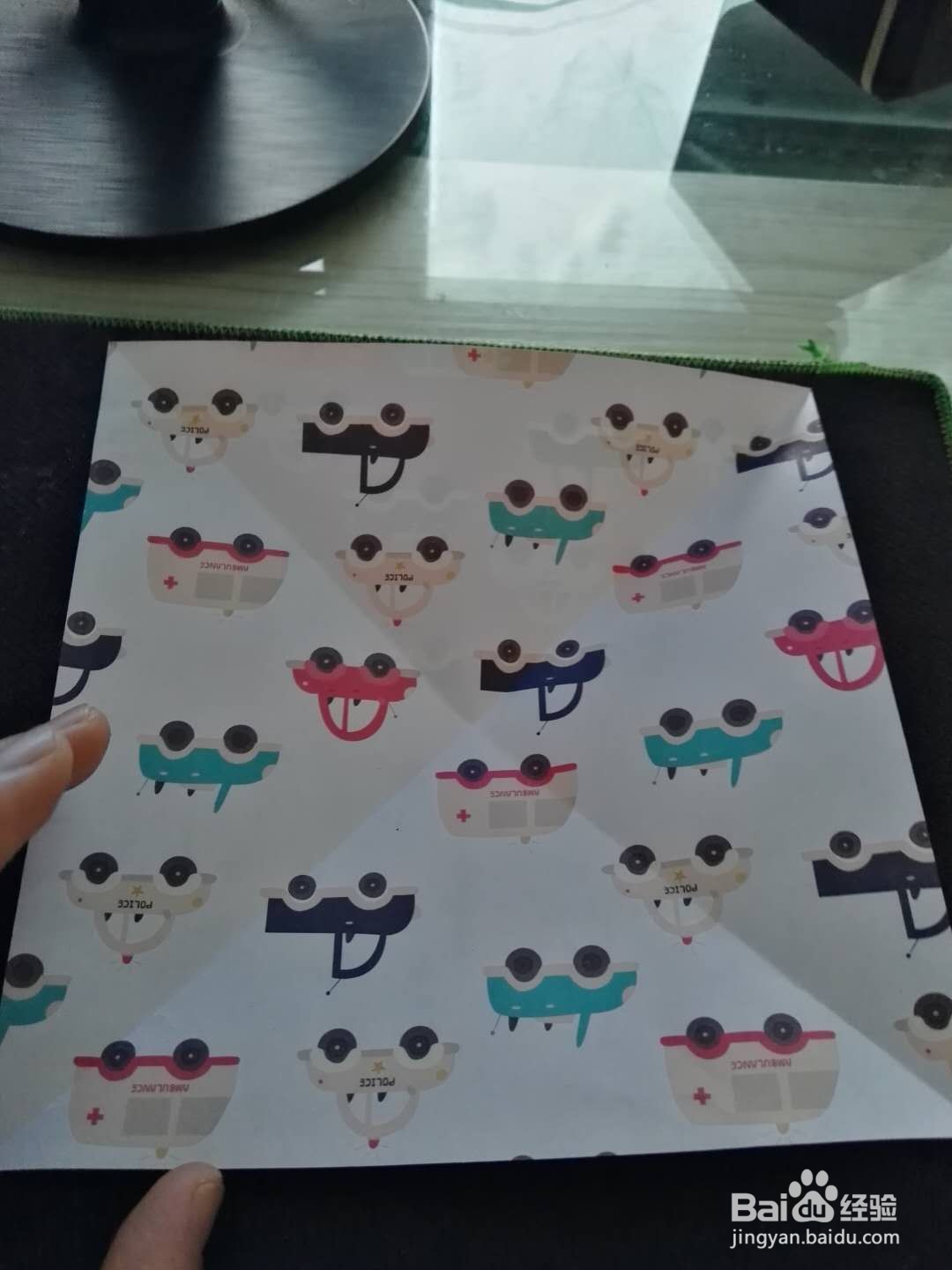 简单手环的折法