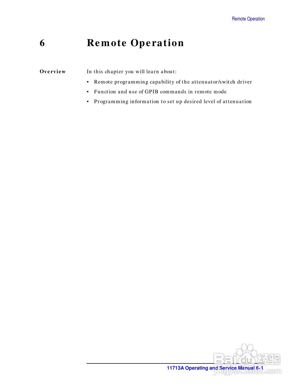 Agilent/HP 11713A衰减器说明书:[5]