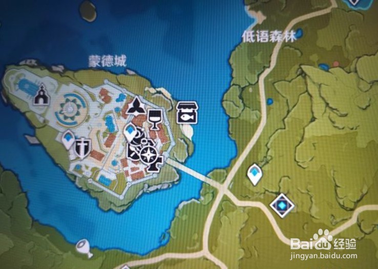 原神2.1钓鱼协会位置在哪