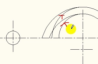 AutoCAD画零部件学作图法则并使用圆工具的命令