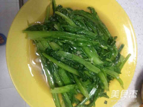 蒜蓉油麥菜的做法