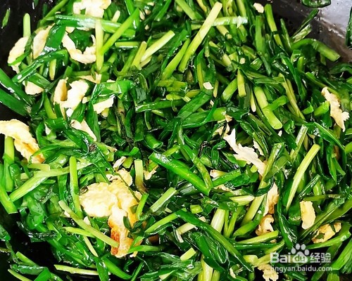 韭菜鸡蛋炒粉丝怎么做