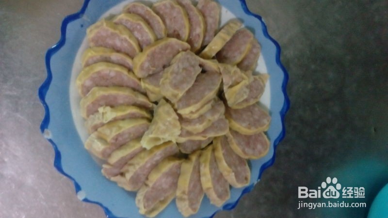 特色菜点卷尖(鸡蛋肉馅卷)怎么做
